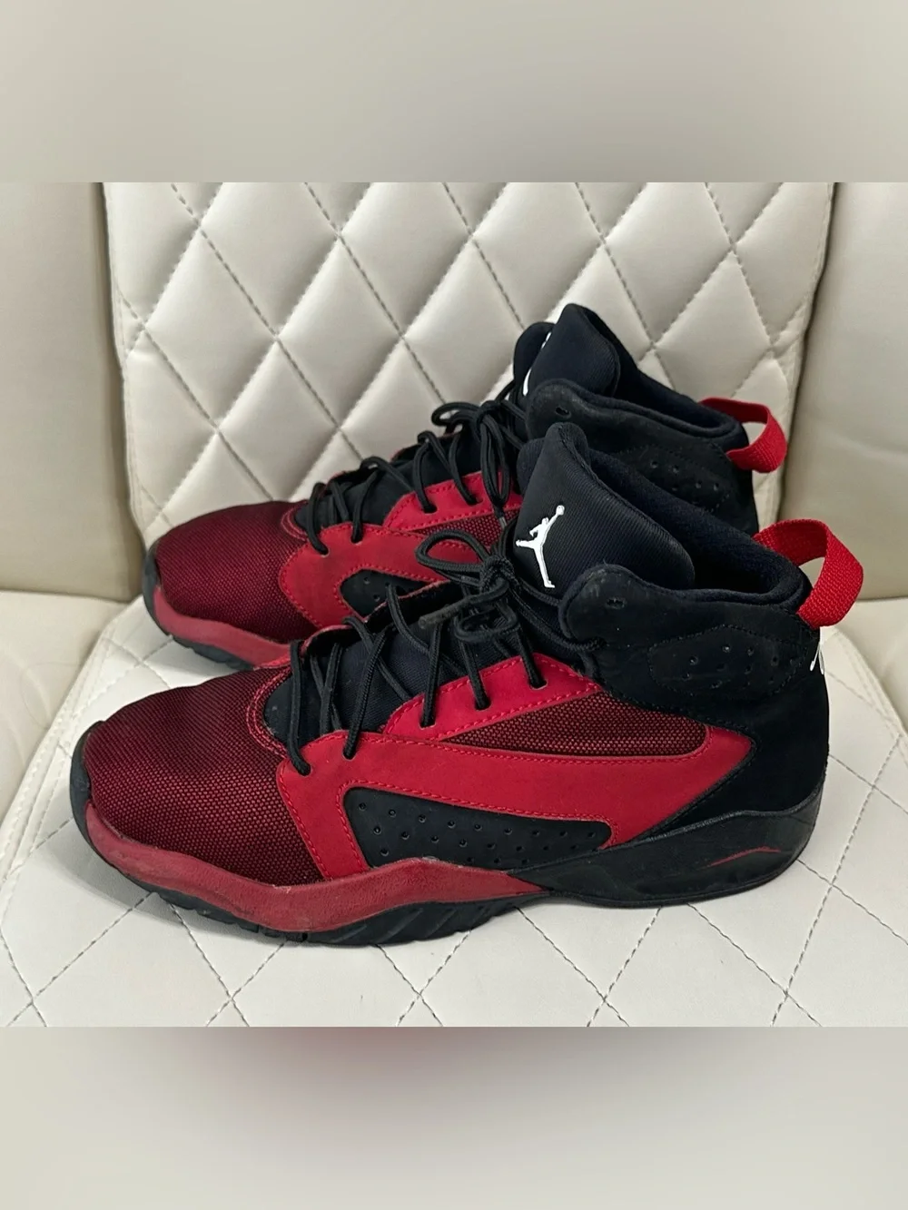 Nike Air Jordan Lift Off sneakers youth kids size 2 red black